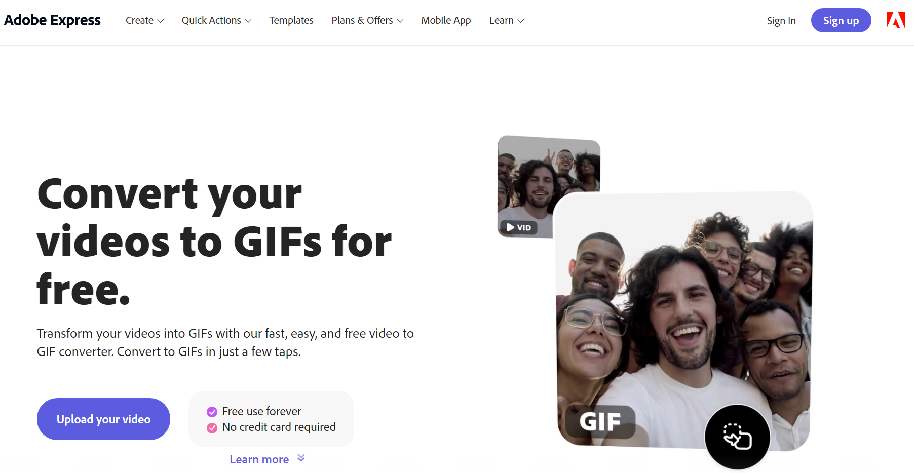 Adobe Express GIF Maker