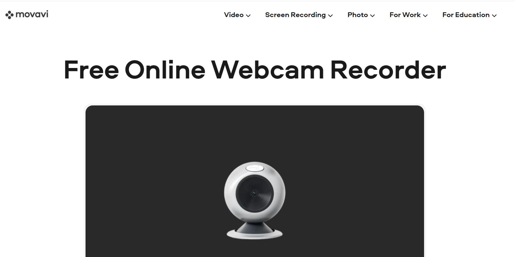 Webcam Recorder to record videos online