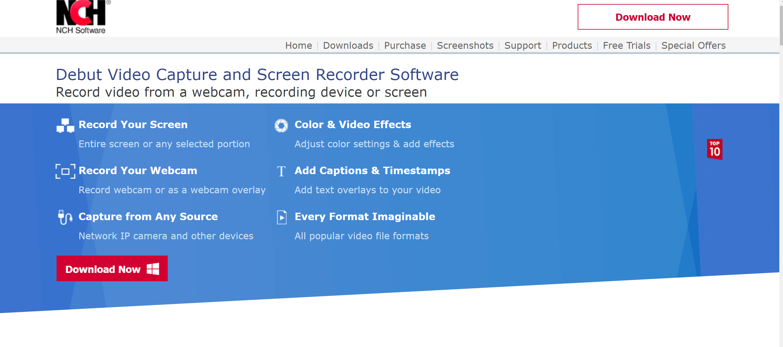 Debut Video Capture Software