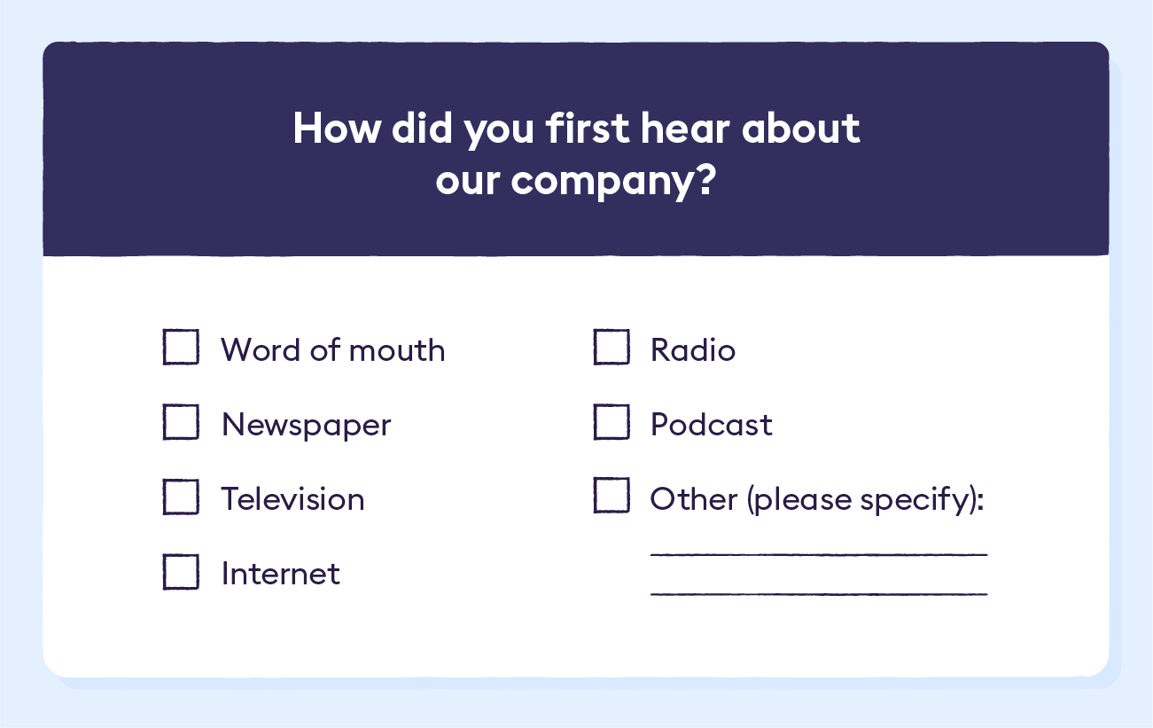 Sample Customer Surveys