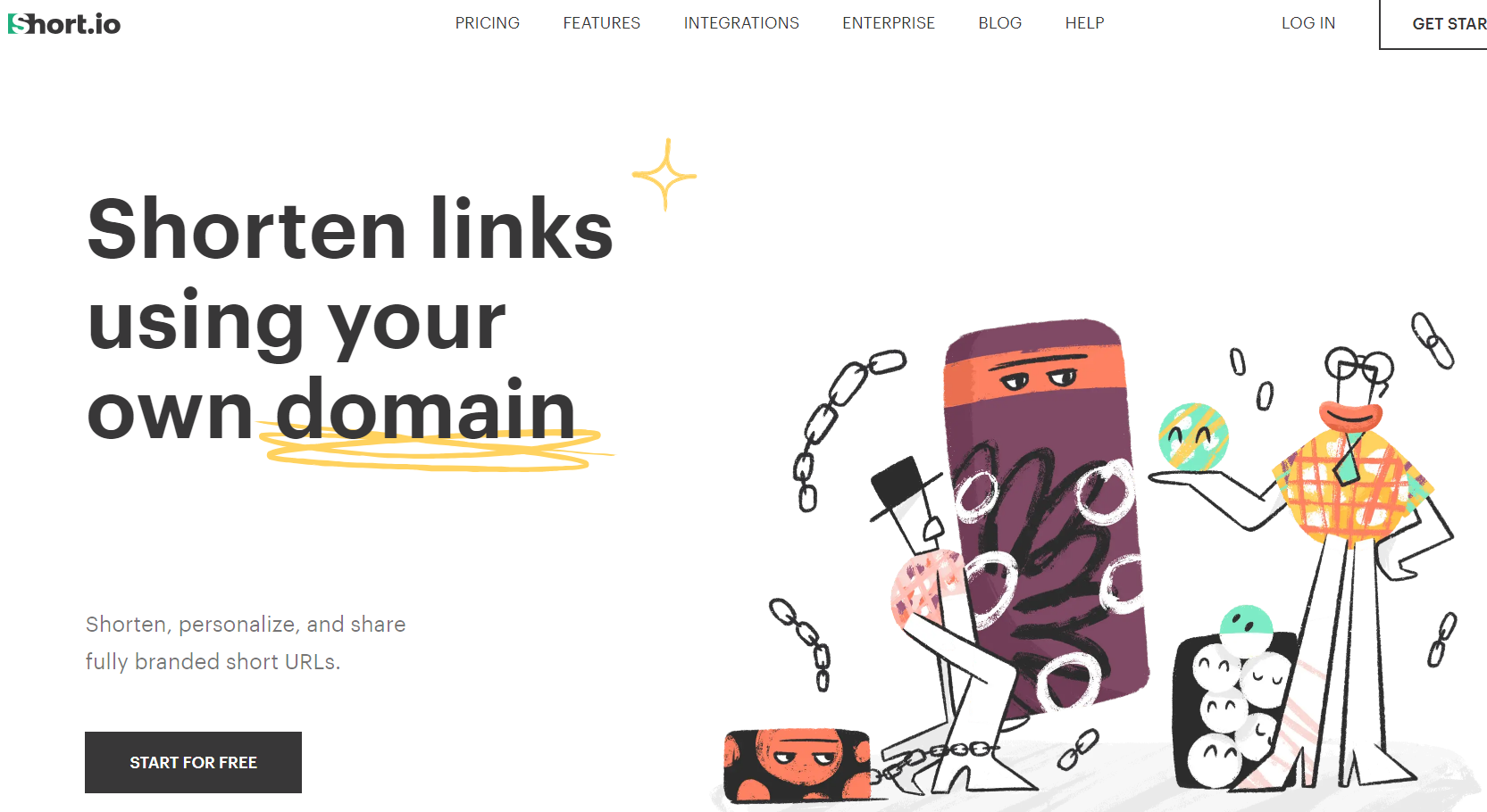 Short.io URL shortener